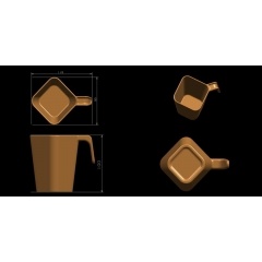 Melamine mug mould