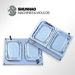 chrome Melamine Bowl Mold With Matte Finish