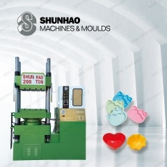 200Ton Melamine Crockery Machine With PLC Control And Taiwan Technology