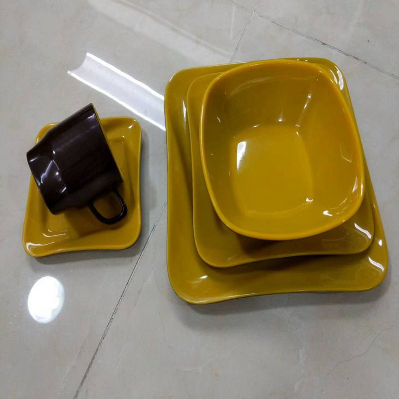 меламиновая посуда с предосторожностями в посудомоечной машине